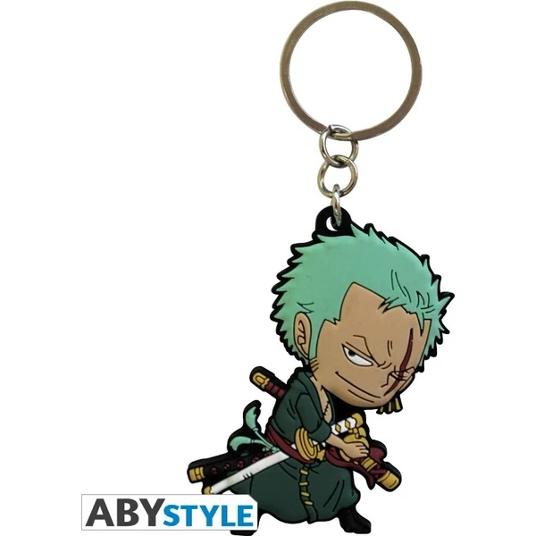 Gumová klíčenka Abysse Corp One Piece - Zoro - Klíčenky - Obrázek d_6eca4be429284a6883f5a0176f5c5b64