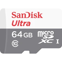 SanDisk Ultra microSDXC 64GB + SD adaptér - Paměťové karty