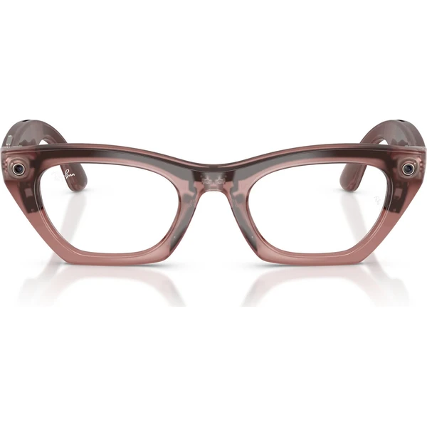 Meta RAY-BAN Zena Gen 3 (Střední) chytré brýle (zatmavovací šedá skla) růže - AR brýle - Obrázek d_6f4d83b8eb82498088c94532f3c4a389