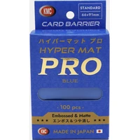 KMC Standard Sleeves - Hyper MAT PRO Blue (100 Sleeves) - Obaly na karty
