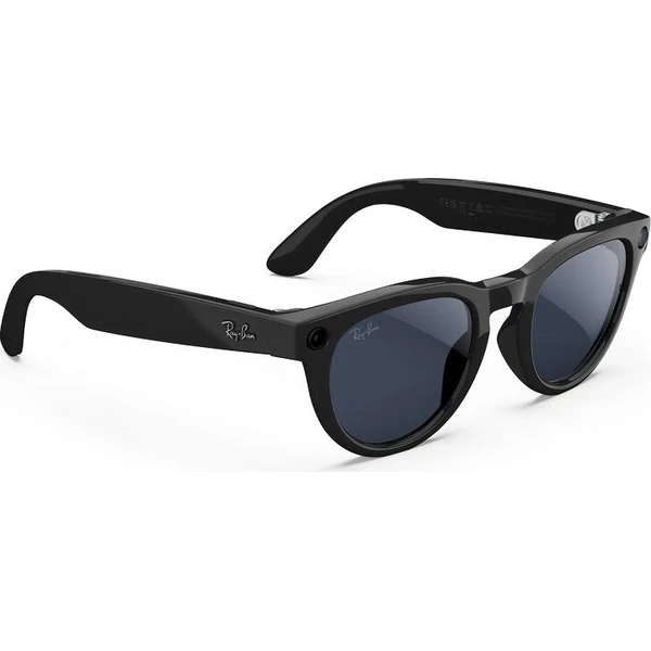 Meta RAY-BAN Headliner Gen2 (Standardní) chytré lesklé brýle (zatmavovací - čiré/safírové) černé - AR brýle - Obrázek d_6f90fca2034f43cf92ec73c46e338775