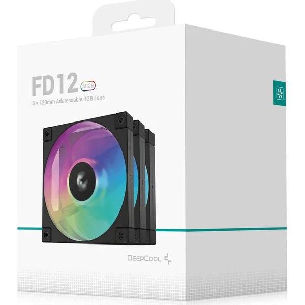 DEEPCOOL FD12 ARGB 3v1 3x120mm ARGB černá - Ventilátory pro PC - Obrázek d_6fe8ce2b8e774e2c862d0ca81a6f6ba1
