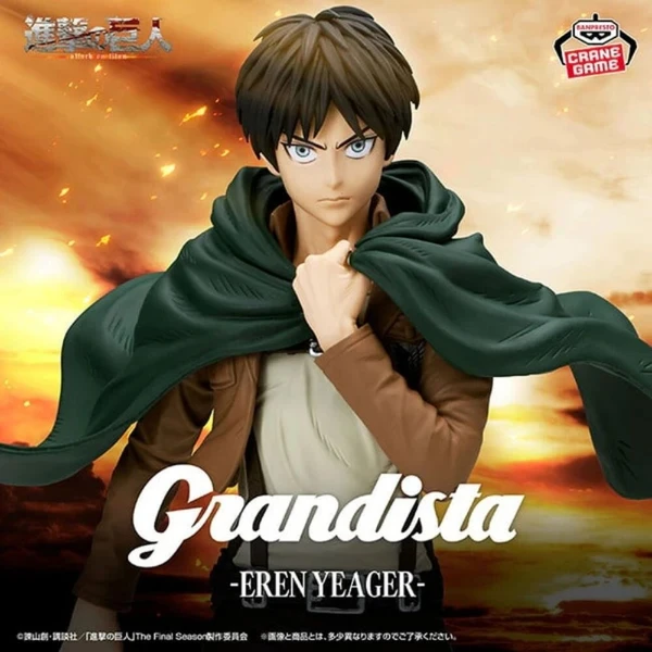 Figurka Bandai Banpresto Grandista Attack on Titan - Eren Yeager 28 cm - Figurky - Obrázek d_6fec5c0dce6a4dbda224cf39557dd501