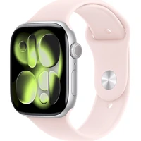 Apple Watch 49/46/45/44mm jemně růžový sportovní řemínek M/L - Řemínky