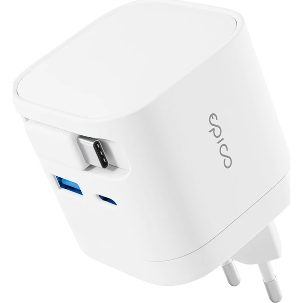 Epico UltraBoost Retractable GaN 65W síťový adaptér se zabudovaným kabelem bílý - Nabíječky - Obrázek d_7015d0fb734045bfb0f78493f28b3b13