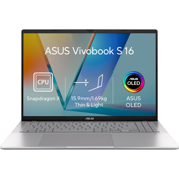 ASUS Vivobook S16 (S3607QA-OLED111WZ) stříbrný