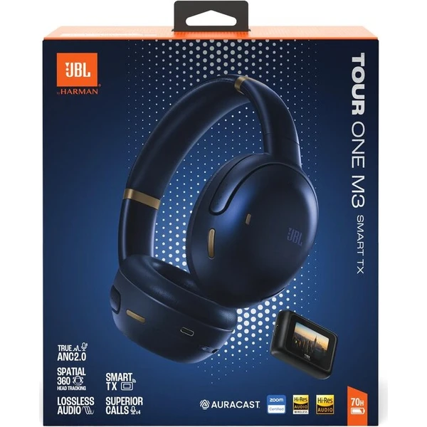 JBL TOUR ONE M3 Smart TX bezdrátová sluchátka modrá - Sluchátka - Obrázek d_7062c0b789b746bb95da4d0ad6aaced1