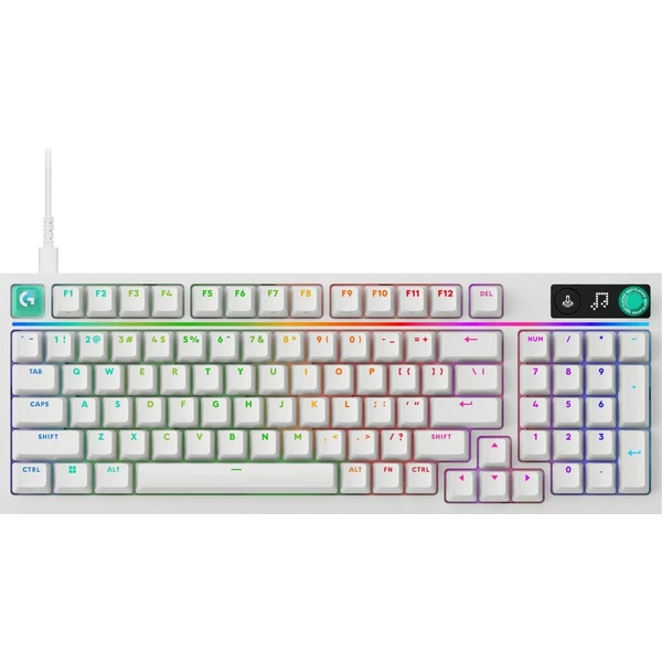 Logitech G316 X 98 herní mechanická klávesnice USINTL bílá