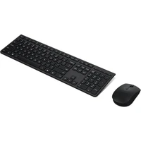 Lenovo Professional Wireless Rechargeable (CZ/SK) bezdrátový set klávesnice a myši černý - Klávesnicové sety