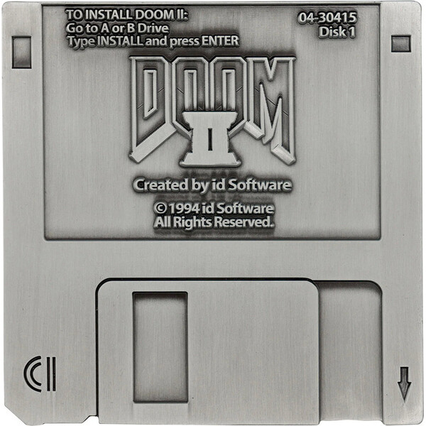 Replika Fanattik Doom II - Floppy Disk Limited Edition