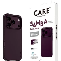 PanzerGlass CARE Samba MagSafe kryt Apple iPhone 18 Pro/17 Pro Dark Cherry fialový - Pouzdra