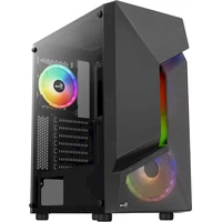 Aerocool Scape-G-BK-v2 Midi-Tower FRGB černá - Počítačové skříně