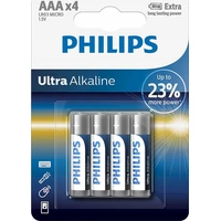 Philips LR03E4B/10 Ultra Alkaline 4x AAA baterie - Baterie