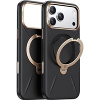 Torras Ostand Q3 VegSkin MagSafe kryt iPhone 17 Pro obsidian black - Pouzdra