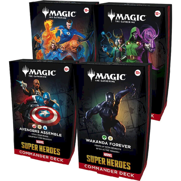 Magic: The Gathering Marvel Super Heroes: Commander Deck Set