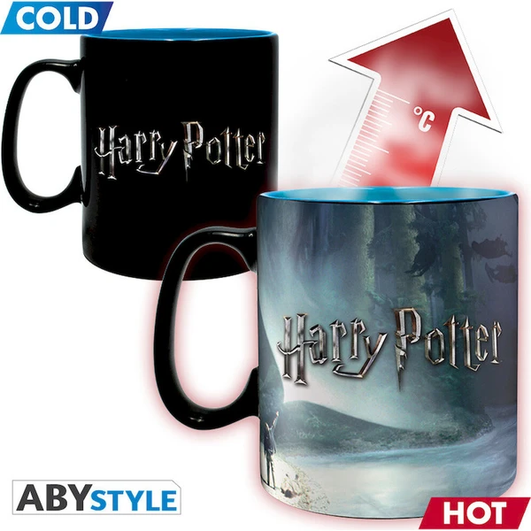 Hrnek Harry Potter - Patronus 460 ml (měnící se motiv) - Hrnky - Obrázek d_734133d91d484727b69f81ea2389b5d3