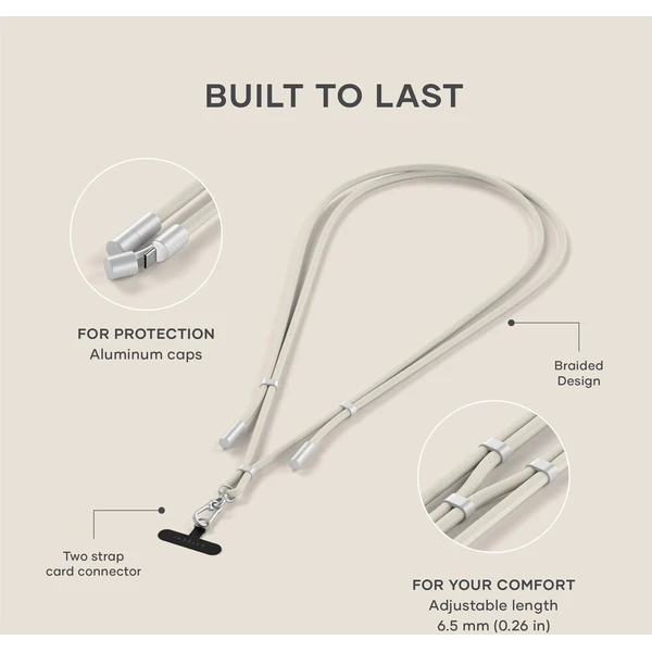 Satechi OntheGo USB-C Lanyard popruh s kabelem béžový - Popruhy a crossbody - Obrázek d_73eae7b0836c4810a744253159b4e25d