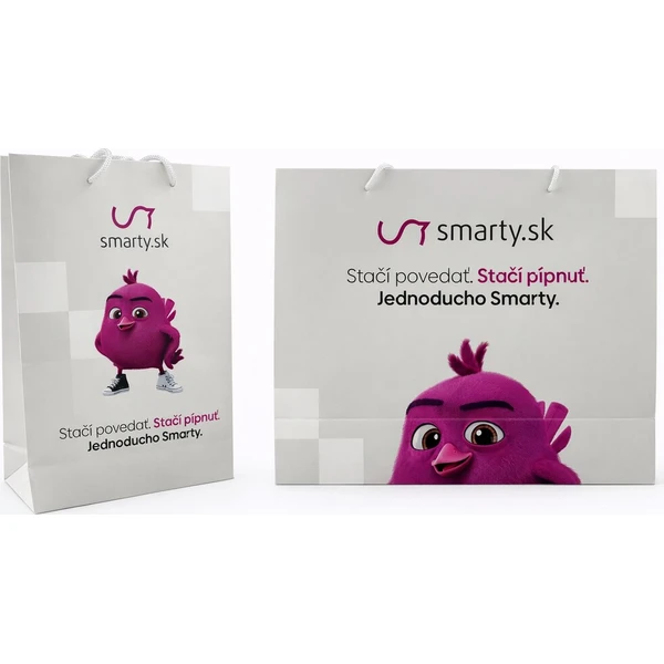 Smarty SK papírová taška velká 35x45