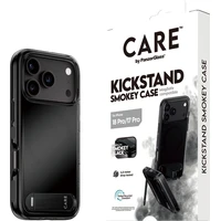 PanzerGlass CARE KickStand MagSafe kryt Apple iPhone 18 Pro/17 Pro Smokey kouřový/černý - Pouzdra