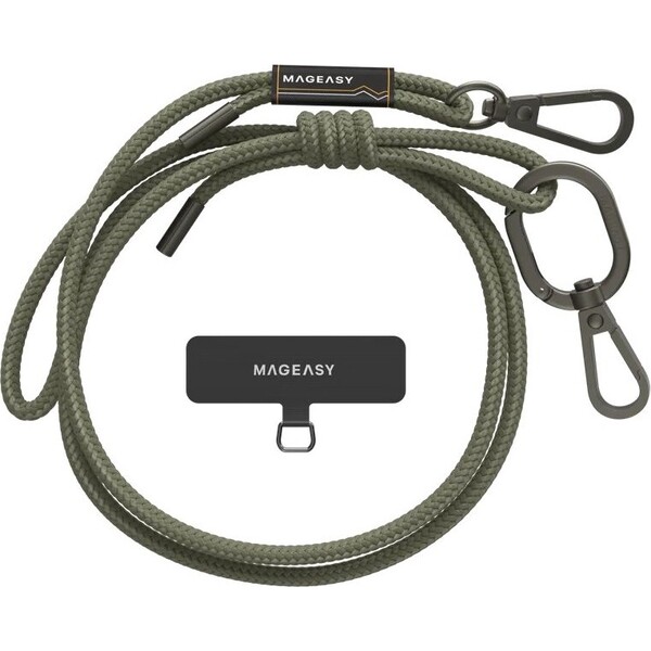 MagEasy Strap Lanyard 6mm univerzální popruh Army Green
