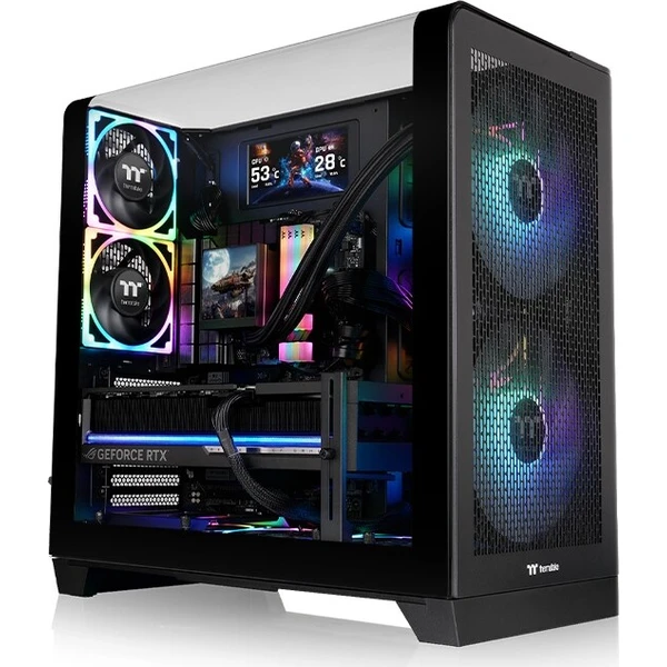 Thermaltake View 390 Air černá - Počítačové skříně - Obrázek d_7497e36380c344c3b8dbb3f81d703b2c