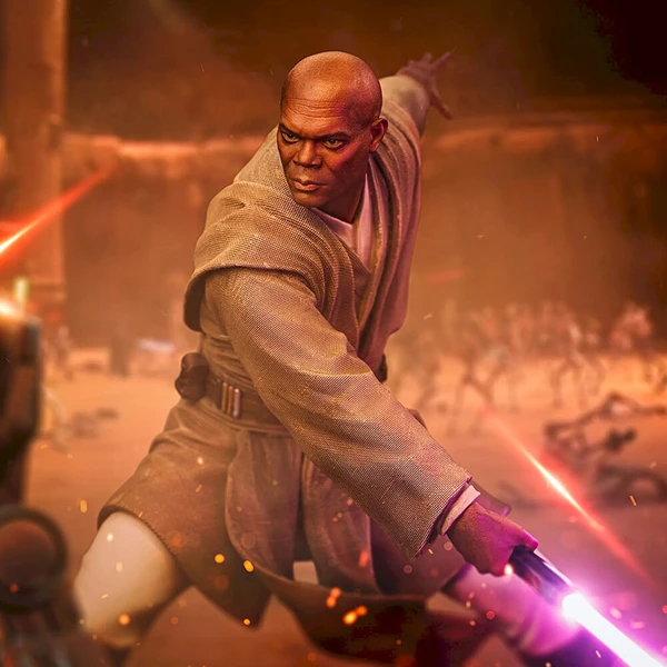 Soška Iron Studios Star Wars: Mace Windu Art Scale 1/10 - Sochy a sošky - Obrázek d_74a1cd6155034bf3bff7245edee885f1