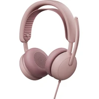 Logitech Zone Wired 2 růžová - Sluchátka