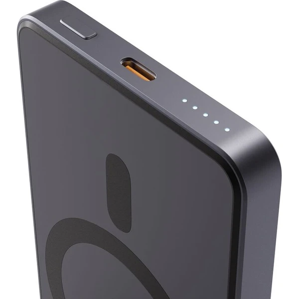 Spello ForcePack Alu 5000mAh magnetická bezdrátová powerbanka vesmírně šedá - Powerbanky - Obrázek d_74deaa99927541c492be88f07798b138