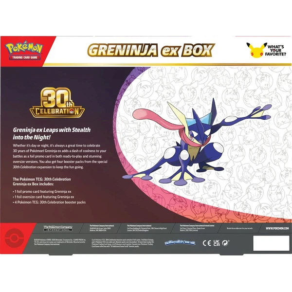 Pokémon TCG: 30th Celebration Greninja ex Box - Pokémon karty - Obrázek d_74eaf6a6649d4ec49fe293d4a0b6916b