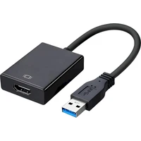PremiumCord USB-A/HDMI redukce černá - Kabely a redukce