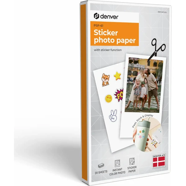 Denver PSP-61 samolepící papír 20ks - Fotopapíry - Obrázek d_752ae8cf7e1c44a48565ddc3cf9e978c