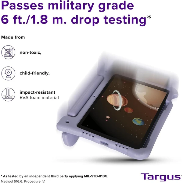 Targus Kids antibakteriální kryt pro iPad 10,9 - 11" purpurový - Pouzdra - Obrázek d_75cb18c4965440c3b69218c76076c469
