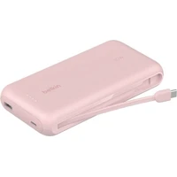 Belkin BOOST CHARGE™ USB-C PowerBanka s integrovaným USB-C kabelem, 20000mAh, PD, 30W růžová - Powerbanky
