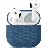 Epico SolidWoven Case pouzdro pro AirPods 4/AirPods 5 modré - Pouzdra