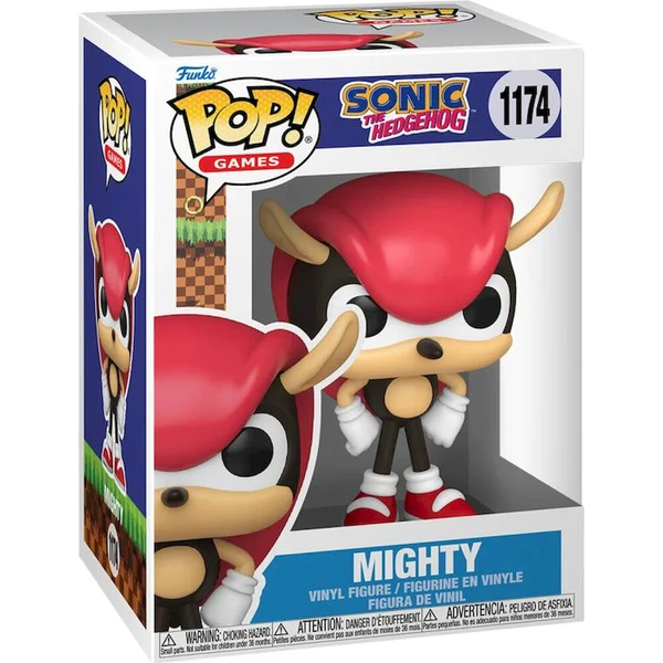 Funko POP! #1174 Games: Sonic - Mighty - Funko POP! - Obrázek d_76bc9d23ca324e3cbf0d37c0f4cb67c9