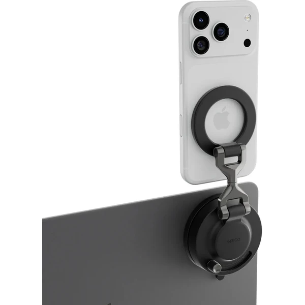 Epico Mag+ MagSafe přísavný držák na telefon do auta a na hladké povrchy černý - Držáky - Obrázek d_76d1b4a9fbc84e209161300b4f87f8eb