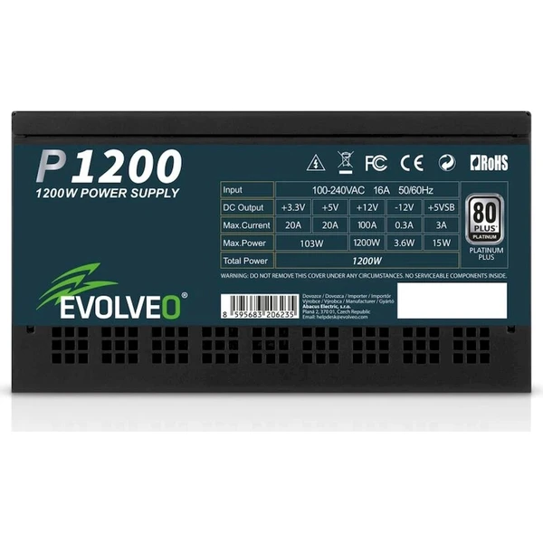 EVOLVEO P1200 1200W černý - Zdroje - Obrázek d_76dcd711578947309e6383bcb34f1837