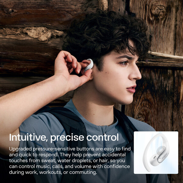 Shokz OpenFit Air 2 Bluetooth sluchátka bílá - Sluchátka - Obrázek d_775e1bec3a5b4382b0156739b424ae51