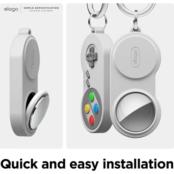 ELAGO W5 GamePad pouzdro pro Apple AirTag růžové - Pouzdra - Obrázek d_77a128cc913641b5bada3329e94fe230