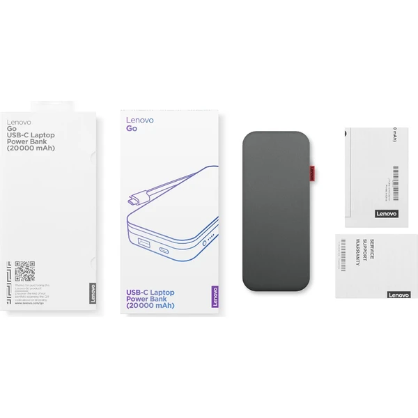 Lenovo Go USB-C powerbanka pro notebook 20000 mAh šedá - Powerbanky - Obrázek d_783ba1186d014f3aac41159c5fca40d0