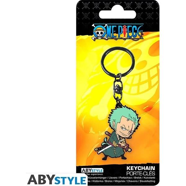 Gumová klíčenka Abysse Corp One Piece - Zoro - Klíčenky - Obrázek d_78b190870dd74df28e157b3a7378b6d4