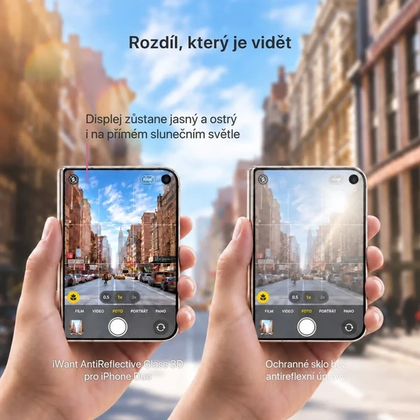 iWant AntiReflective Glass 3D ochranné sklo s aplikátorem Phone Duo - Ochranné folie a skla - Obrázek d_78ef558253c14120903ff82d3f9683b4