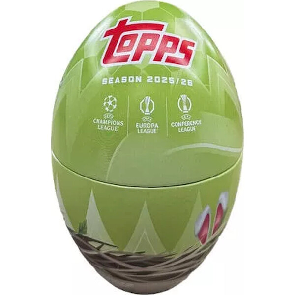 Fotbalové karty 2025-2026 Topps UEFA Club Competitions Spring Tin