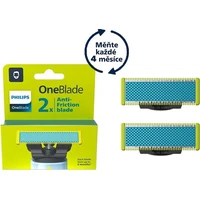 Philips výměnné břity Anti-Friction pro Philips OneBlade (2ks) - Náhradní díly