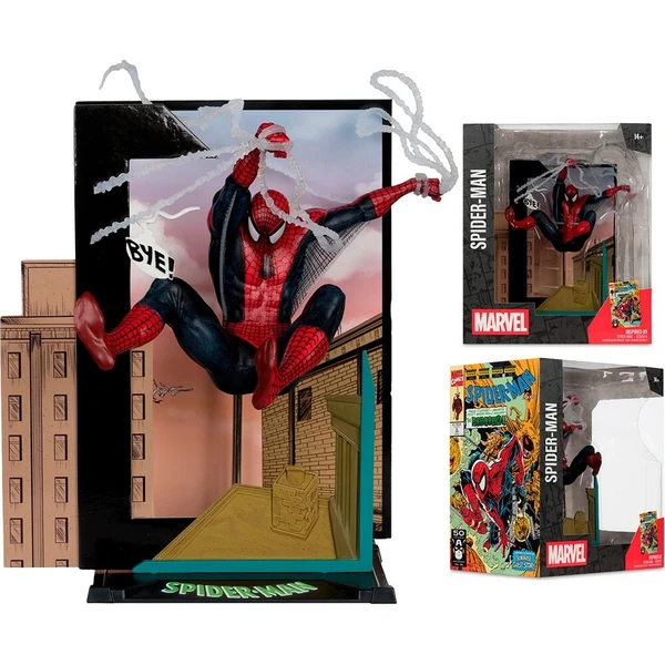 Figurka McFarlane Toys Marvel Collection 1/10 - Spider-Man (Spider-Man #6) 18 cm - Figurky - Obrázek d_790b88e4522c4d1897969e494859b963