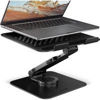 AXAGON STND-LRB hliníkový stojan pro notebooky 10"-17.3" černý - Stojánky