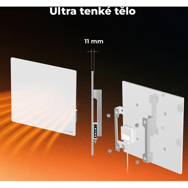 AENO GH13s Quadro chytré topení 500W Antique Marble - Limitovaná edice - Topidla - Obrázek d_79c00de43bb446abb1df7cd3d042ae35