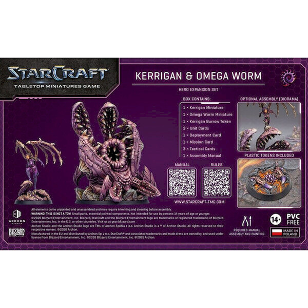 StarCraft The Miniatures Game - Kerrigan (Primal Kerrigan) - Zerg - Hero Expansion Set - EN - Deskové hry - Obrázek d_79c4a5e96f2e4a86b40e574f7d68176a