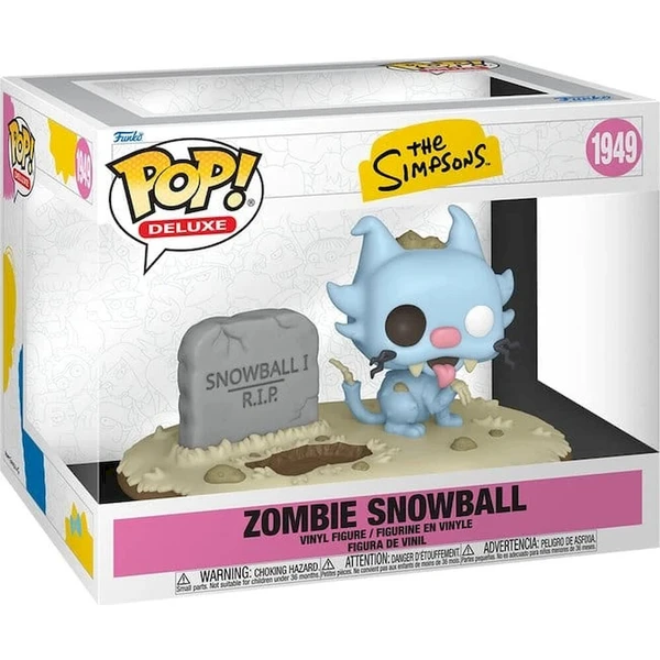 Funko POP! #1949 Deluxe: Simpsons - Zombie Snowball - Funko POP! - Obrázek d_79f440d0d6c84a319fbde2d0872ab3a6
