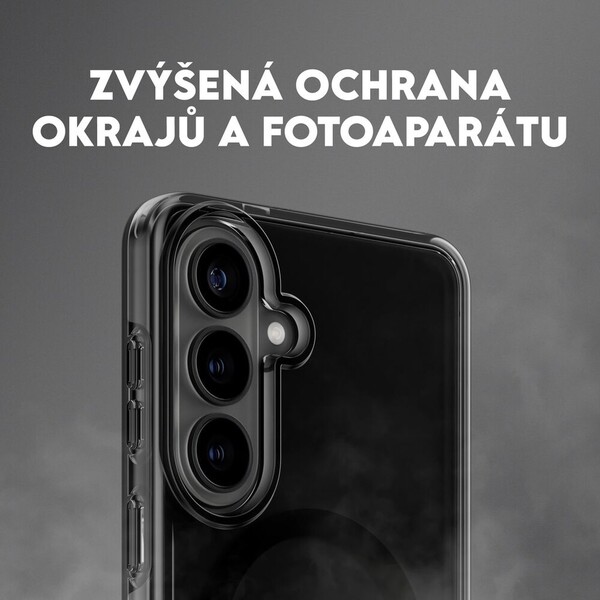 PanzerGlass® CARE Smokey Qi kryt Samsung Galaxy S26+ kouřový/černý - Pouzdra - Obrázek d_7a75b1d49190494491200ce168c80f05